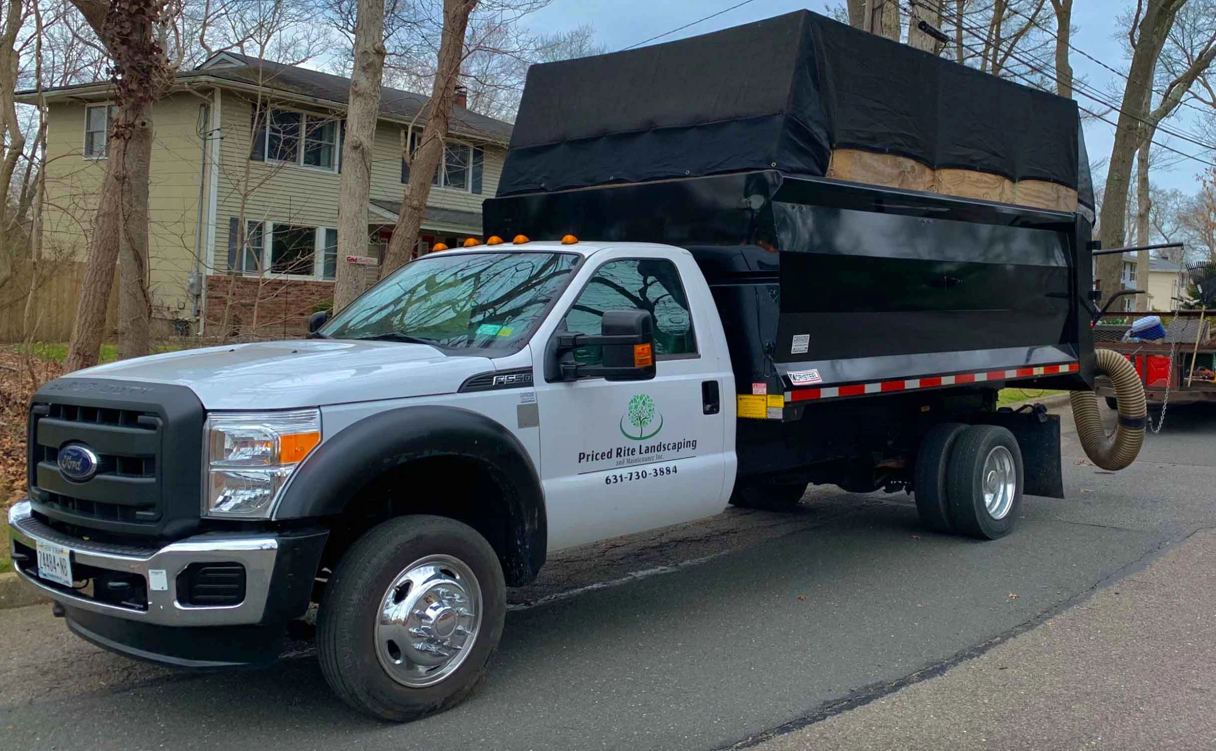 Priced Rite Landscaping Truck